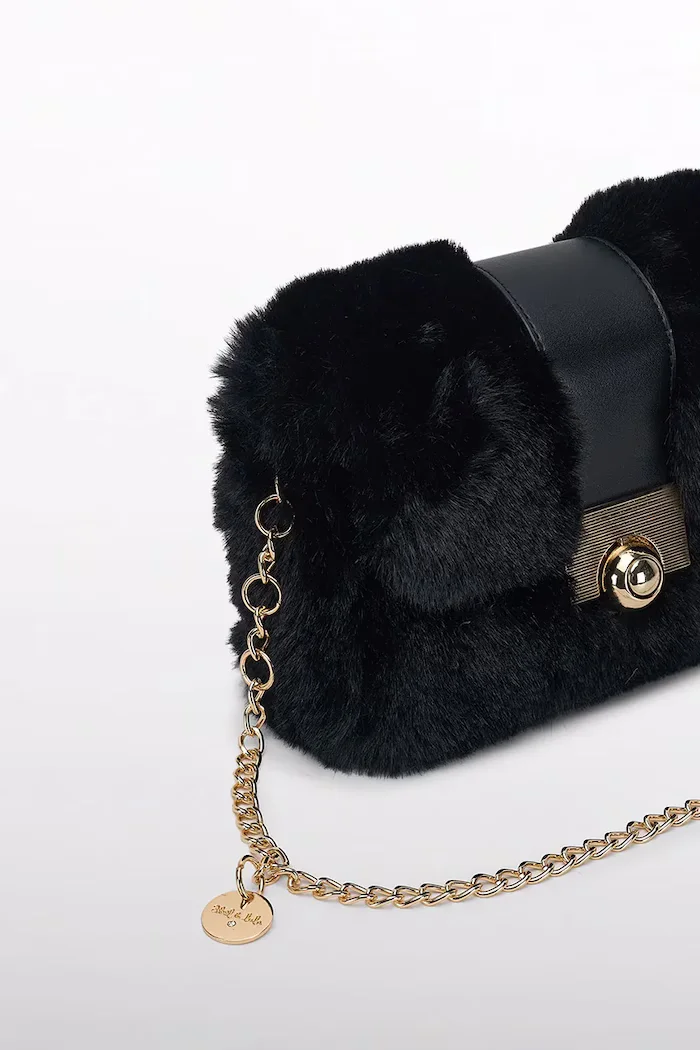 Abel & Lula чанта crossbody за деца черна 5931