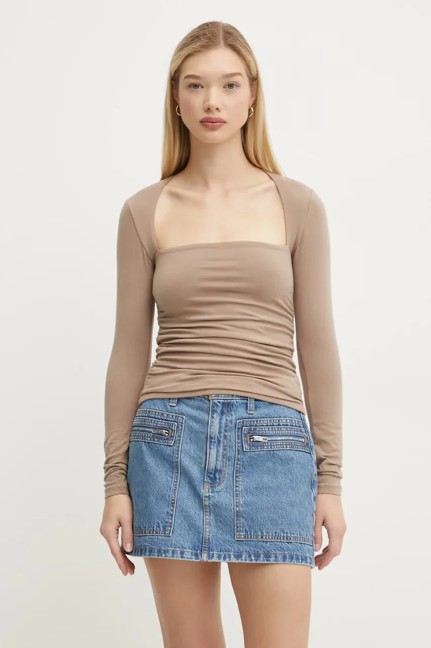 Abercrombie & Fitch Блуза с дълги ръкави