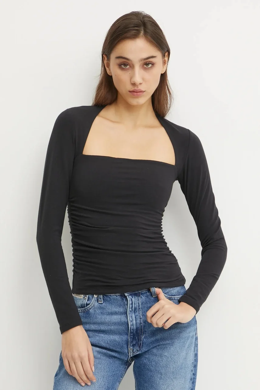 Abercrombie & Fitch Блуза с дълги ръкави