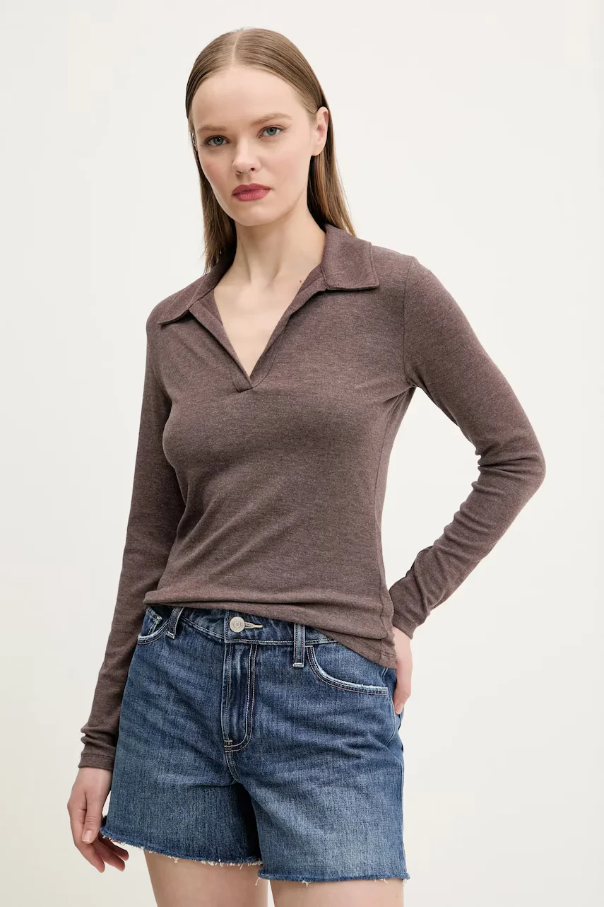 Abercrombie & Fitch Блуза с дълги ръкави