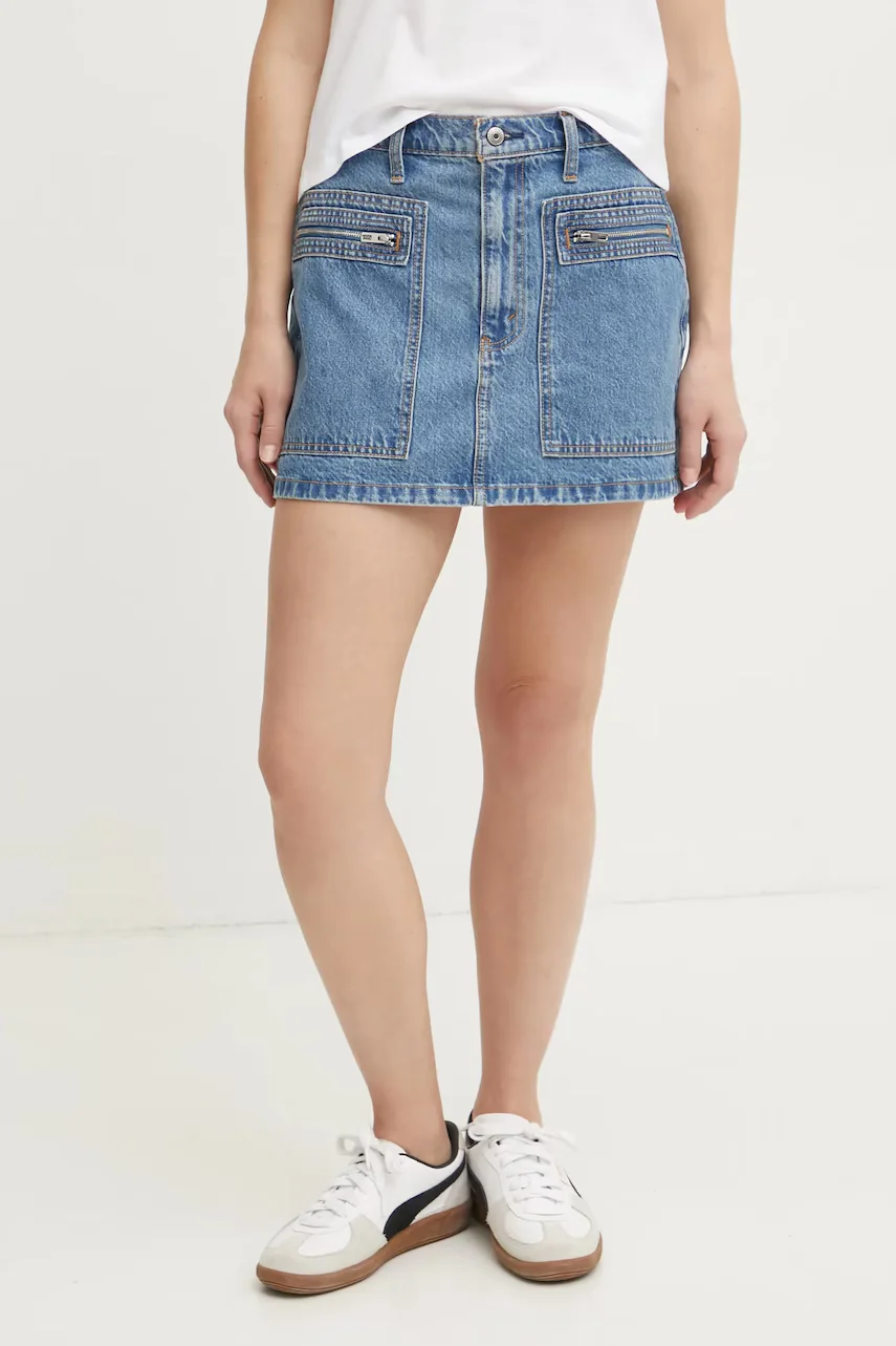 Abercrombie & Fitch Дънкова пола
