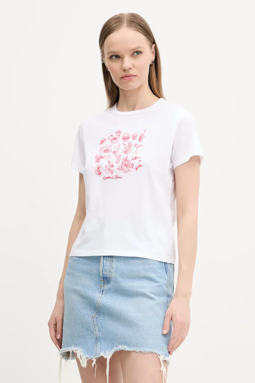 Abercrombie & Fitch Памучна тениска