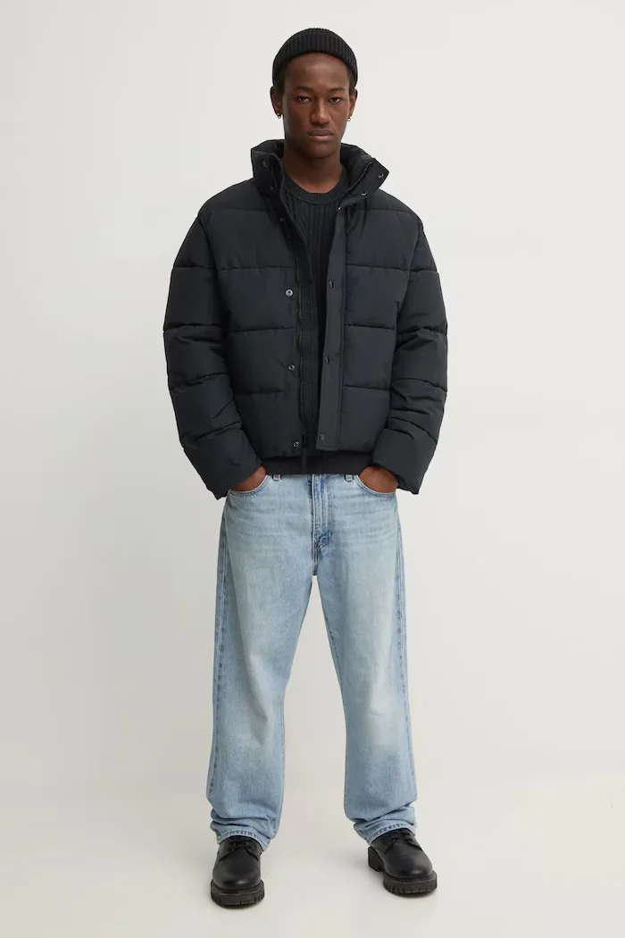 Abercrombie & Fitch Пуловер с вълна мъжки KI120-4197