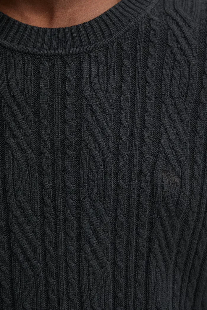 Abercrombie & Fitch Пуловер с вълна мъжки KI120-4197