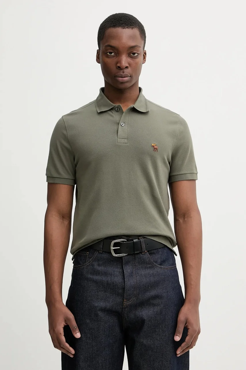 Abercrombie & Fitch Тениска с яка