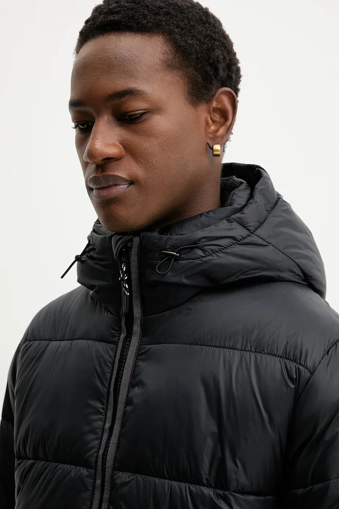 Abercrombie & Fitch Яке в черно зимен модел KI132-5161-900