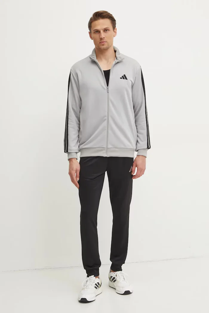 adidas Анцуг 3S FT TT TS мъжки в сиво JI8876