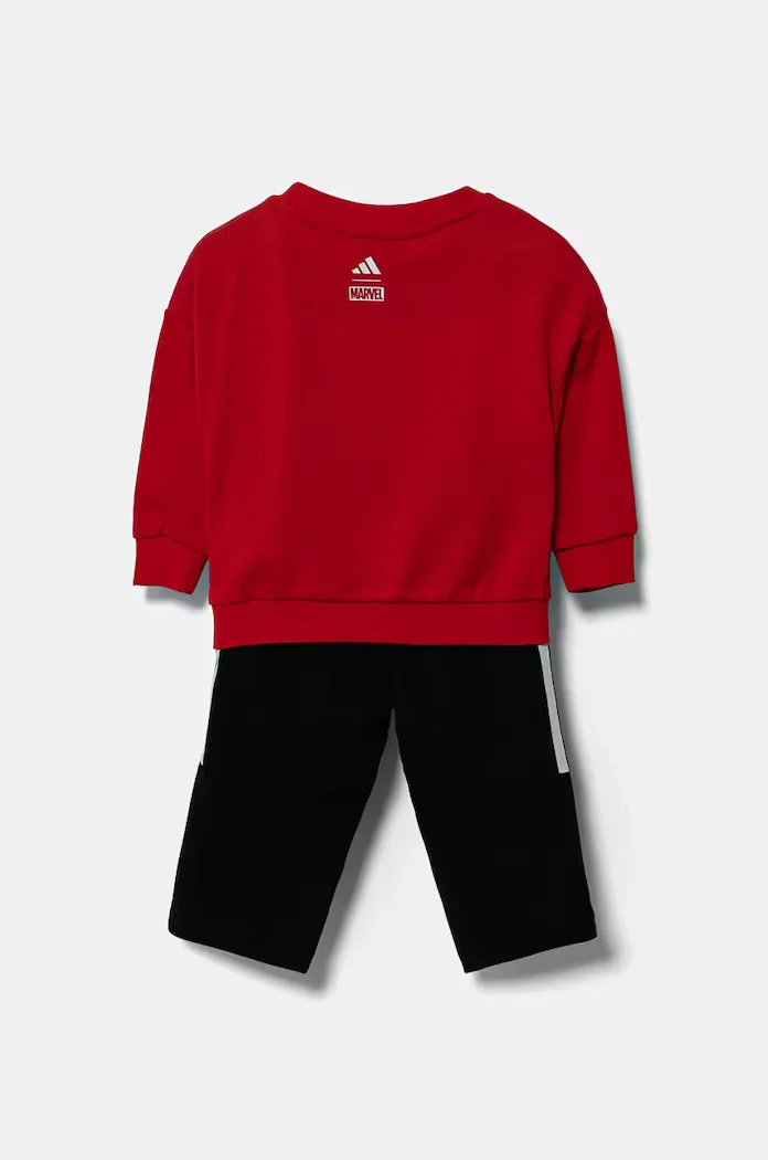 adidas Бебешки анцуг MRVL в червено JF3630