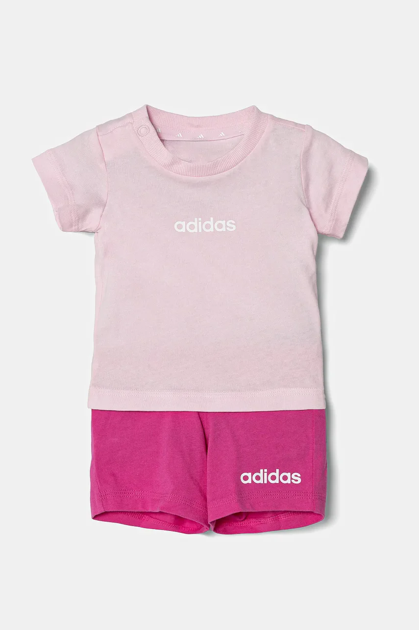 adidas Бебешки памучен комплект