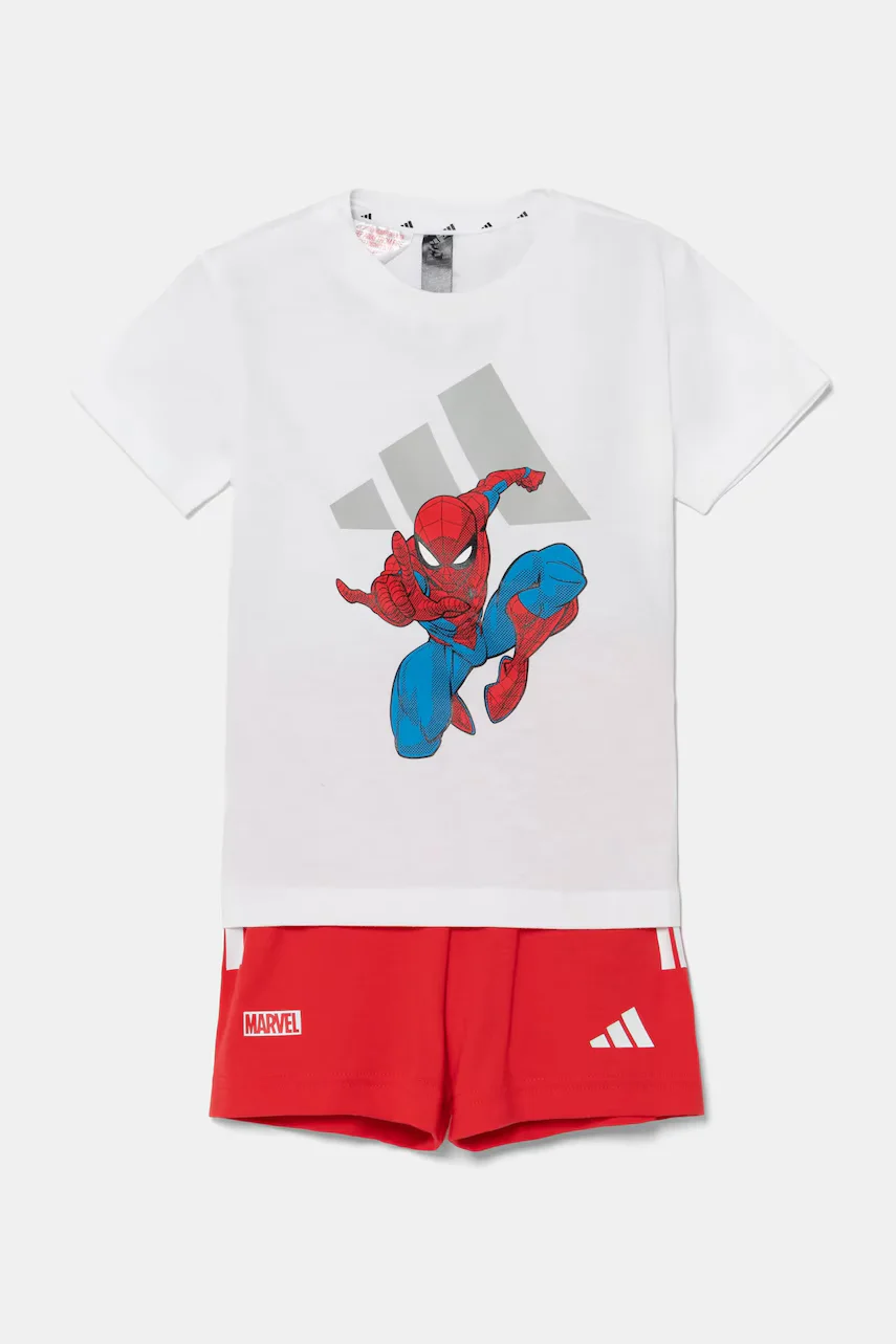 adidas Бебешки памучен комплект MRVL