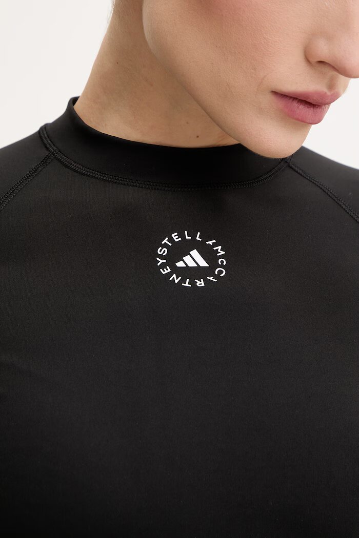 adidas by Stella McCartney Блуза с дълги ръкави за трениране в черно JW4566