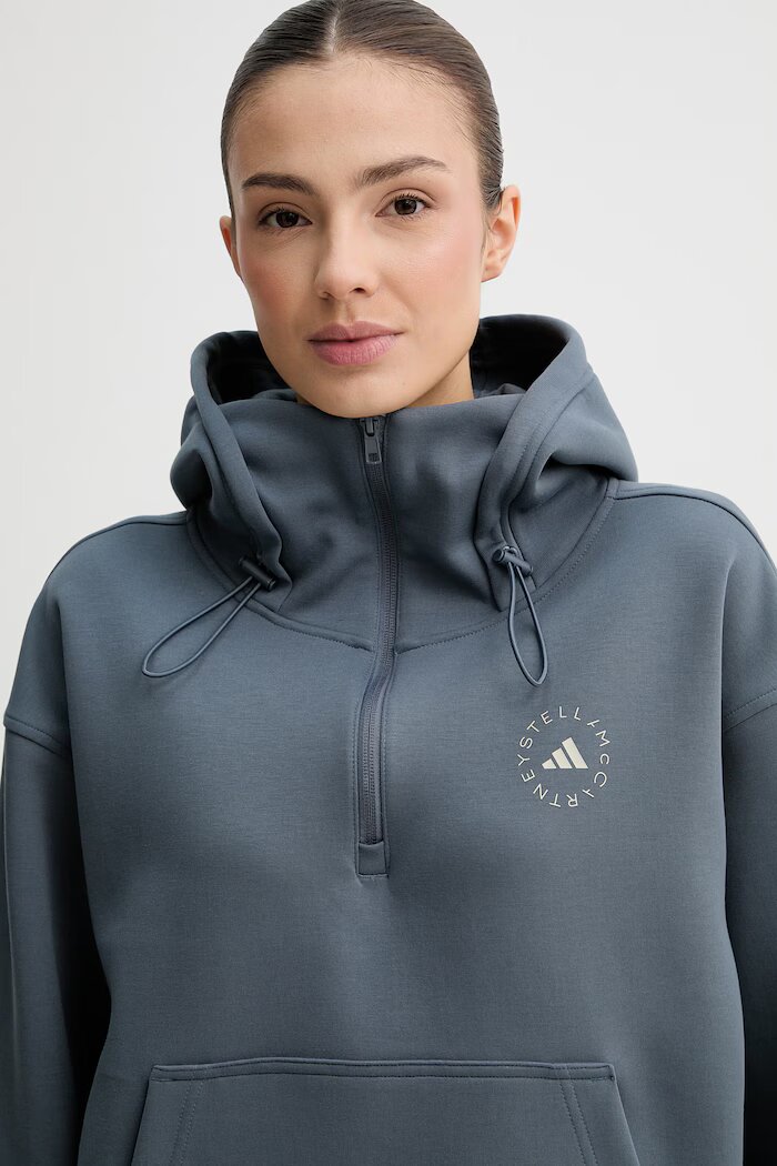 adidas by Stella McCartney обикновен женски суичър син JZ0651