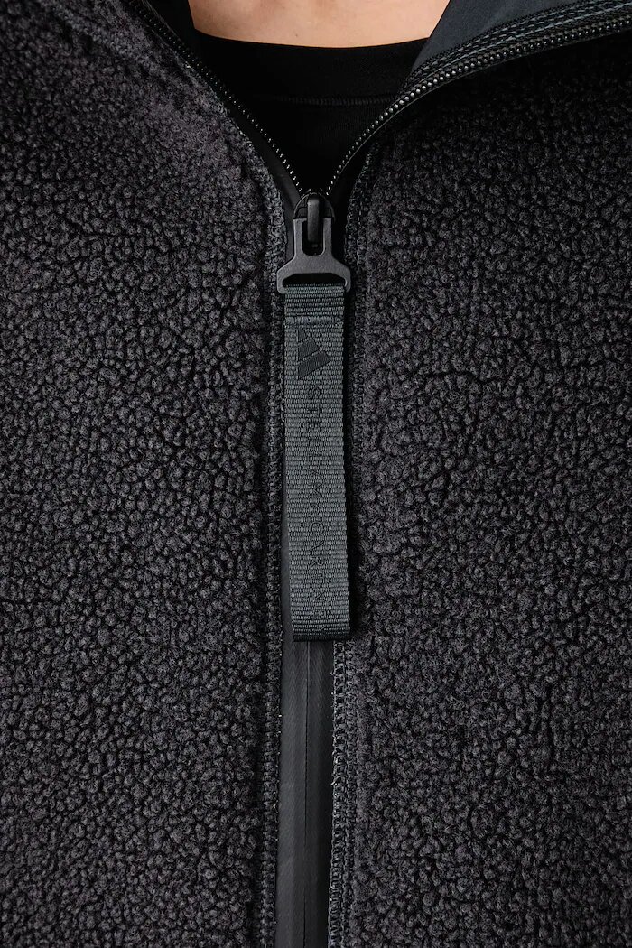 adidas by Stella McCartney преходно яке дамско от полар черно KR6226