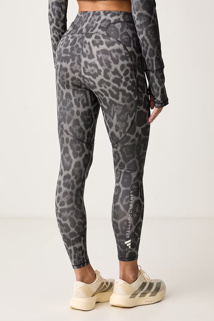 adidas by Stella McCartney спортен клин дамски сив с висока талия KG3251