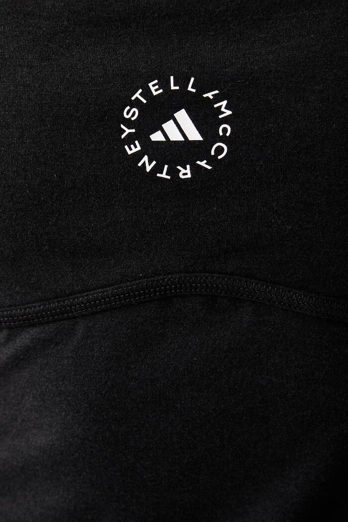 adidas by Stella McCartney топ за йога дамски черен KR6221