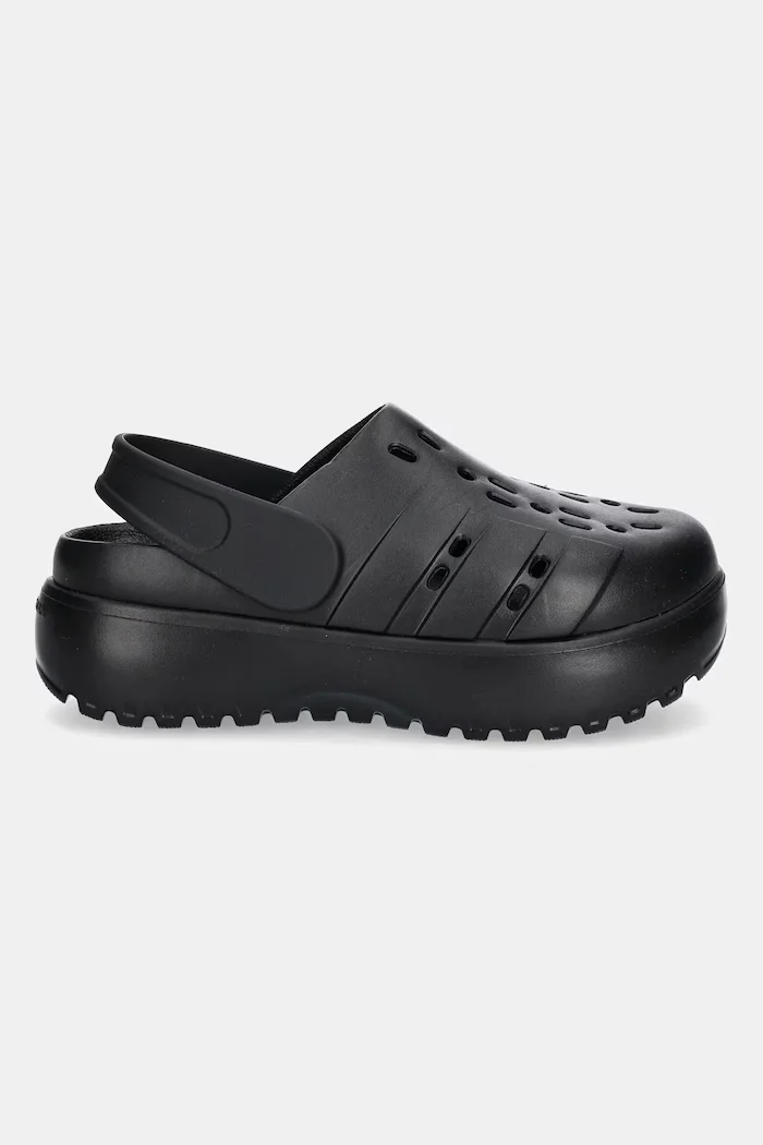 adidas Чехли Adilette Clog Platform в черно с платформа JP9577