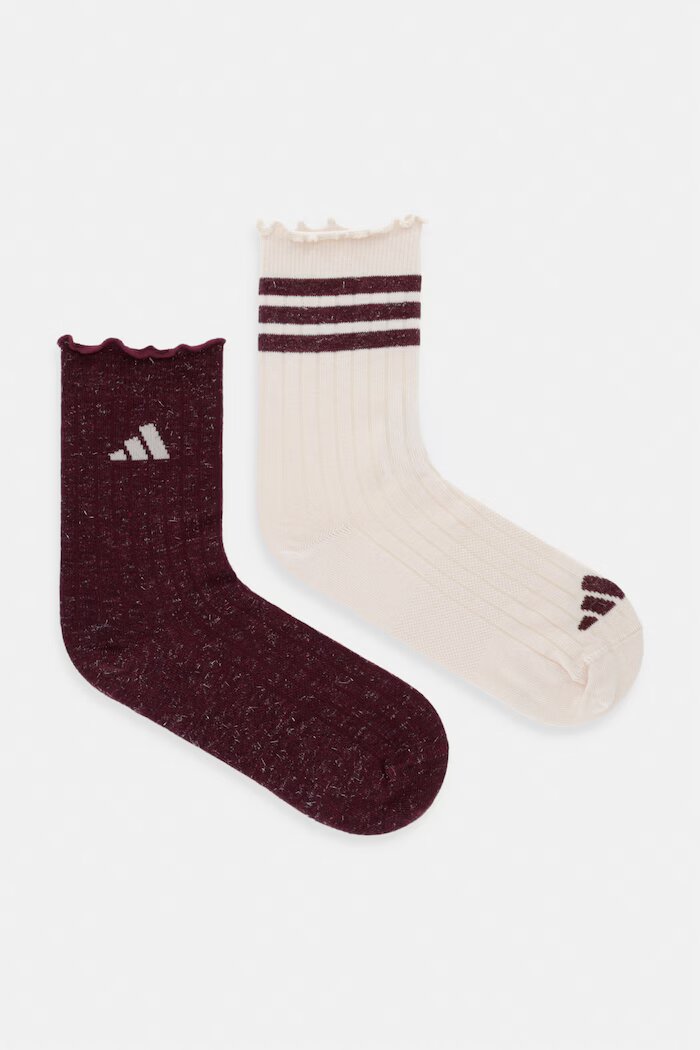 adidas чорапи 2 броя бордо KT4405