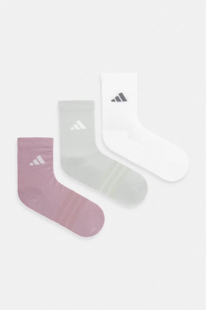adidas чорапи с памук 3 броя бели KQ6763