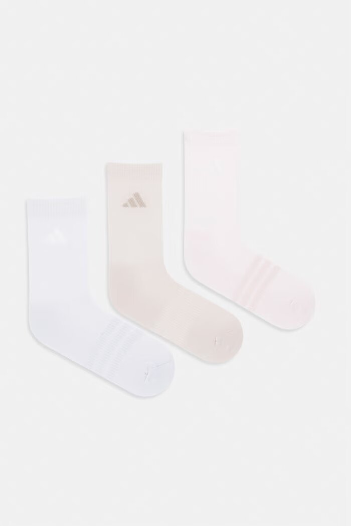 adidas чорапи с памук 3 броя бежови KQ6761
