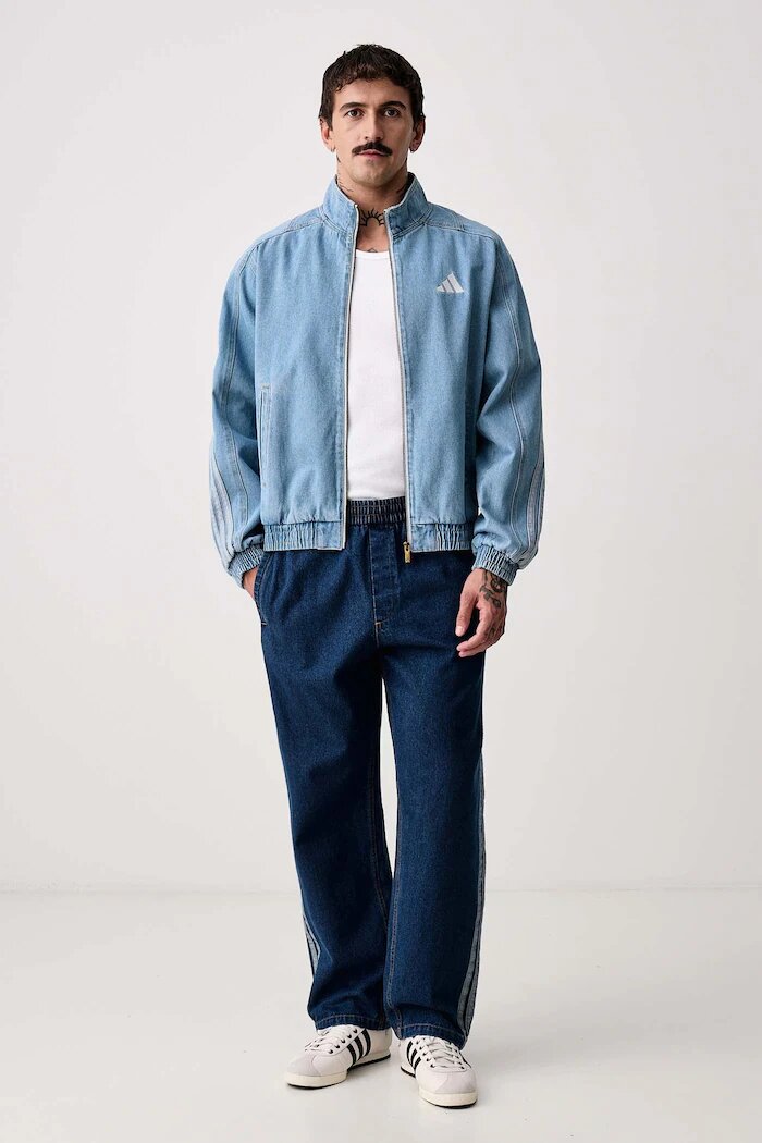 adidas дънки regular мъжки Denim Pack сини KV8348