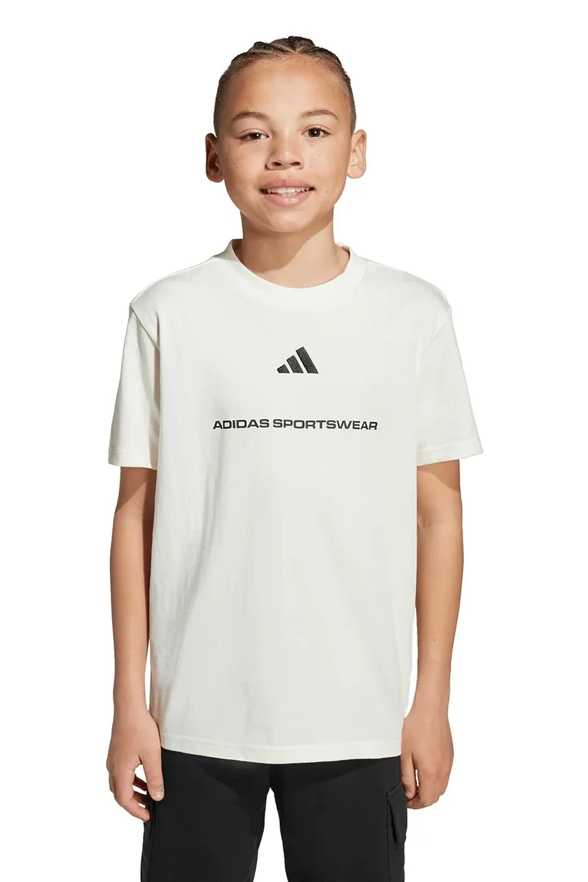 adidas Детска памучна тениска