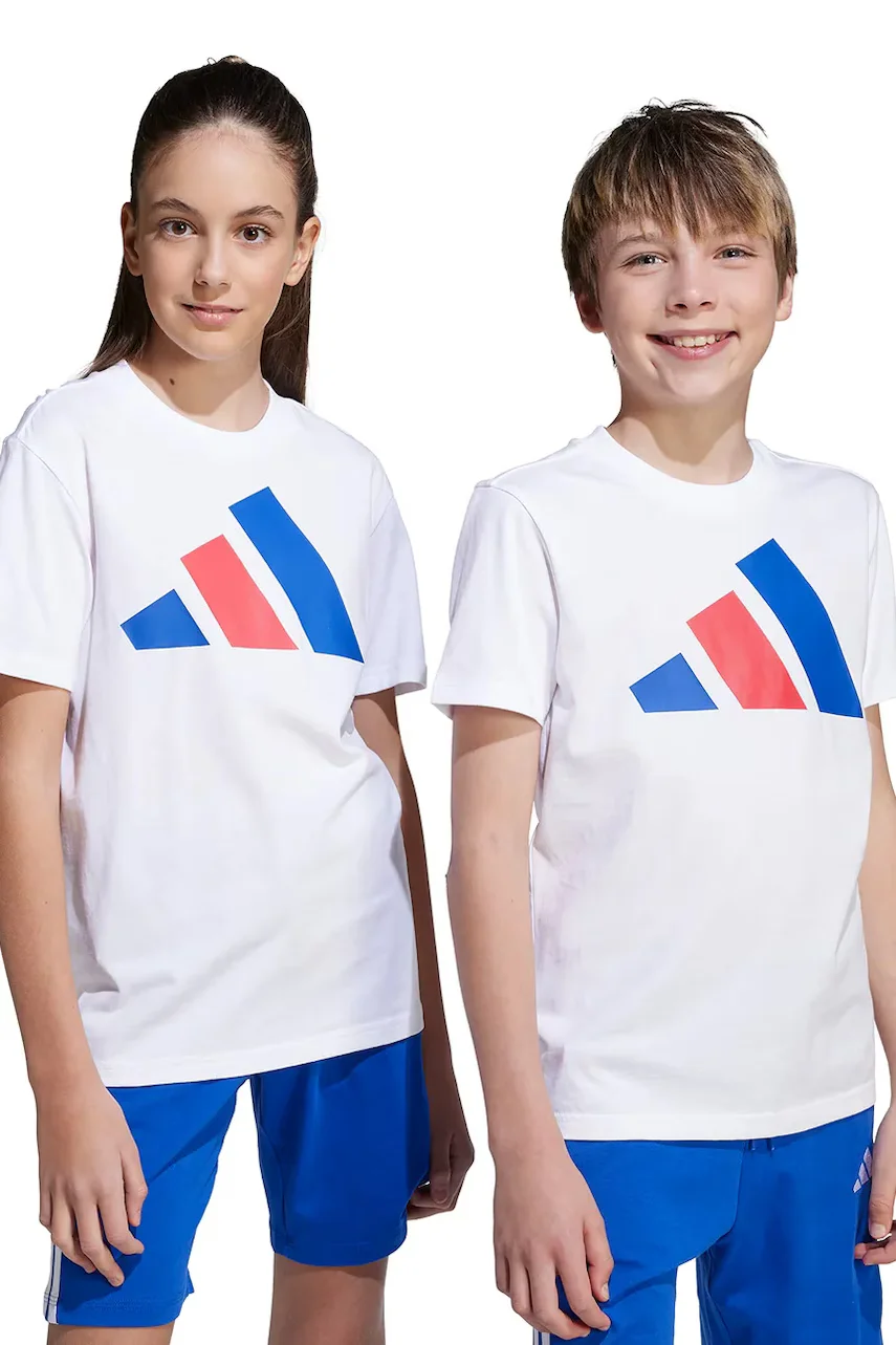 adidas Детска памучна тениска