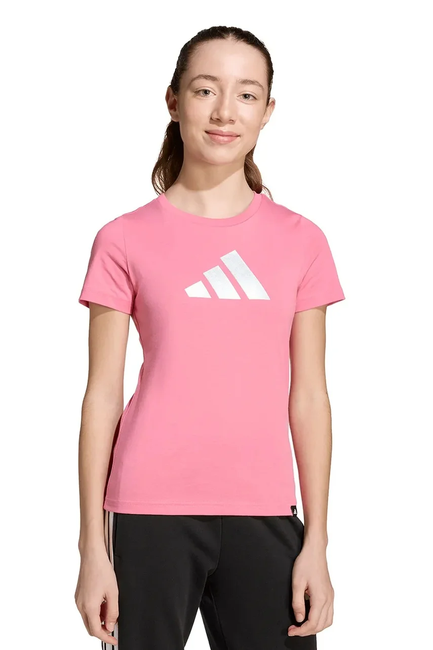 adidas Детска памучна тениска