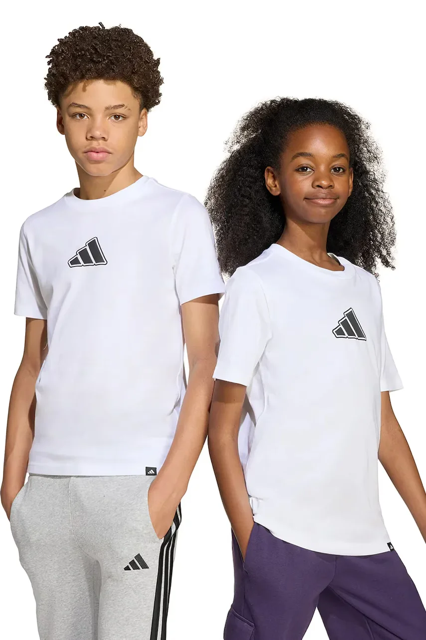 adidas Детска памучна тениска