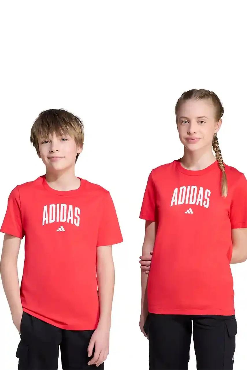 adidas Детска памучна тениска