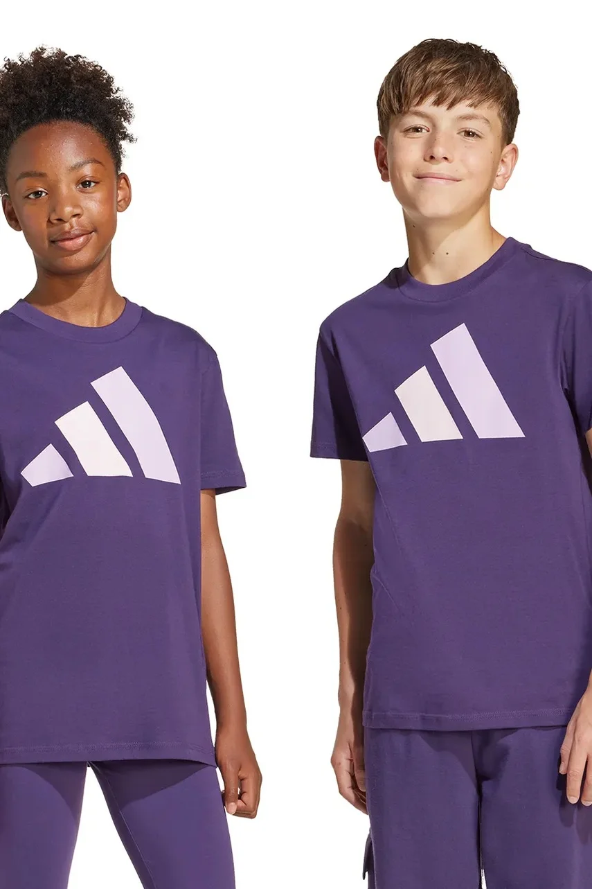 adidas Детска памучна тениска