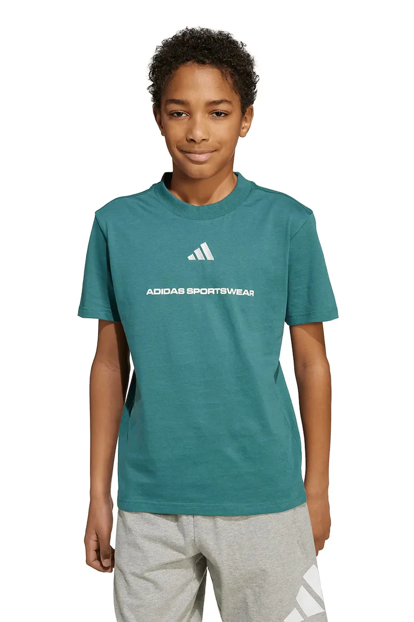 adidas Детска памучна тениска