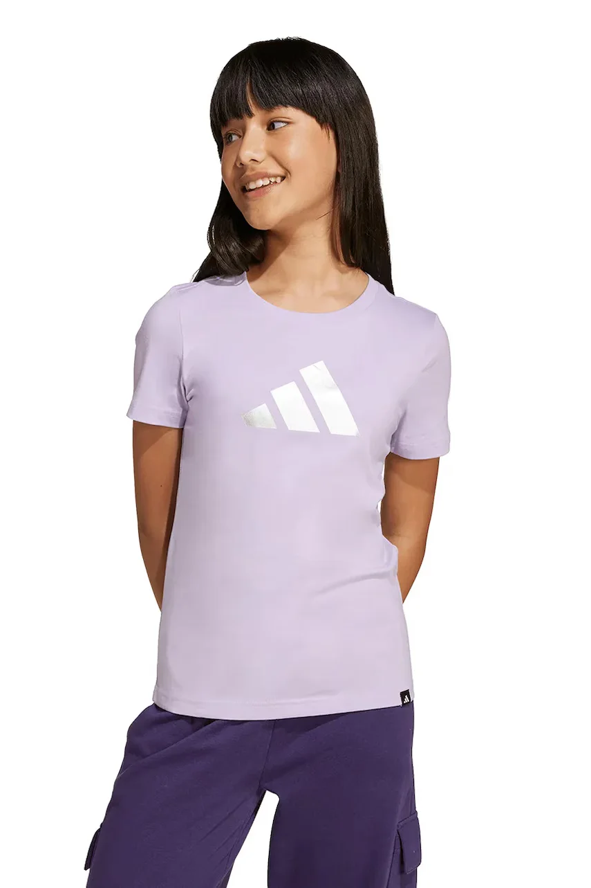 adidas Детска памучна тениска