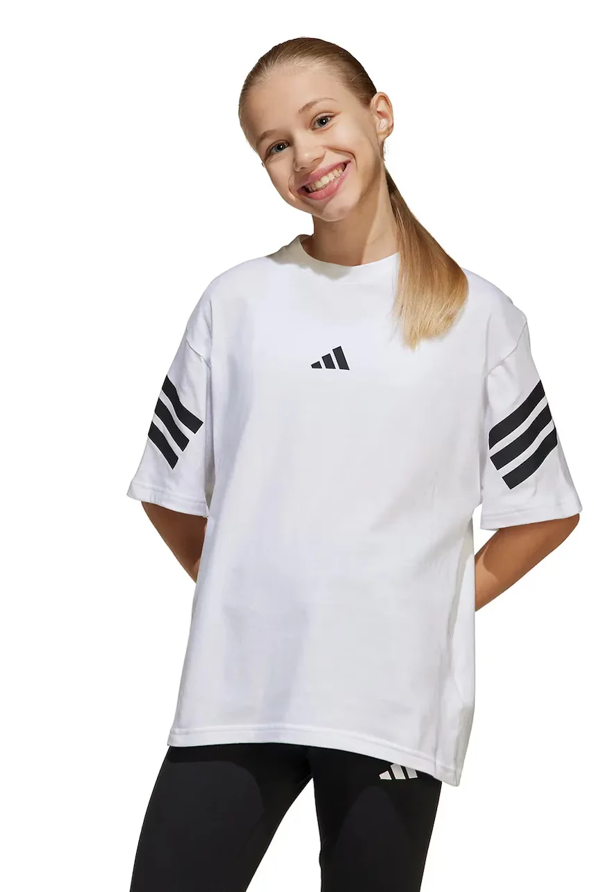 adidas Детска памучна тениска