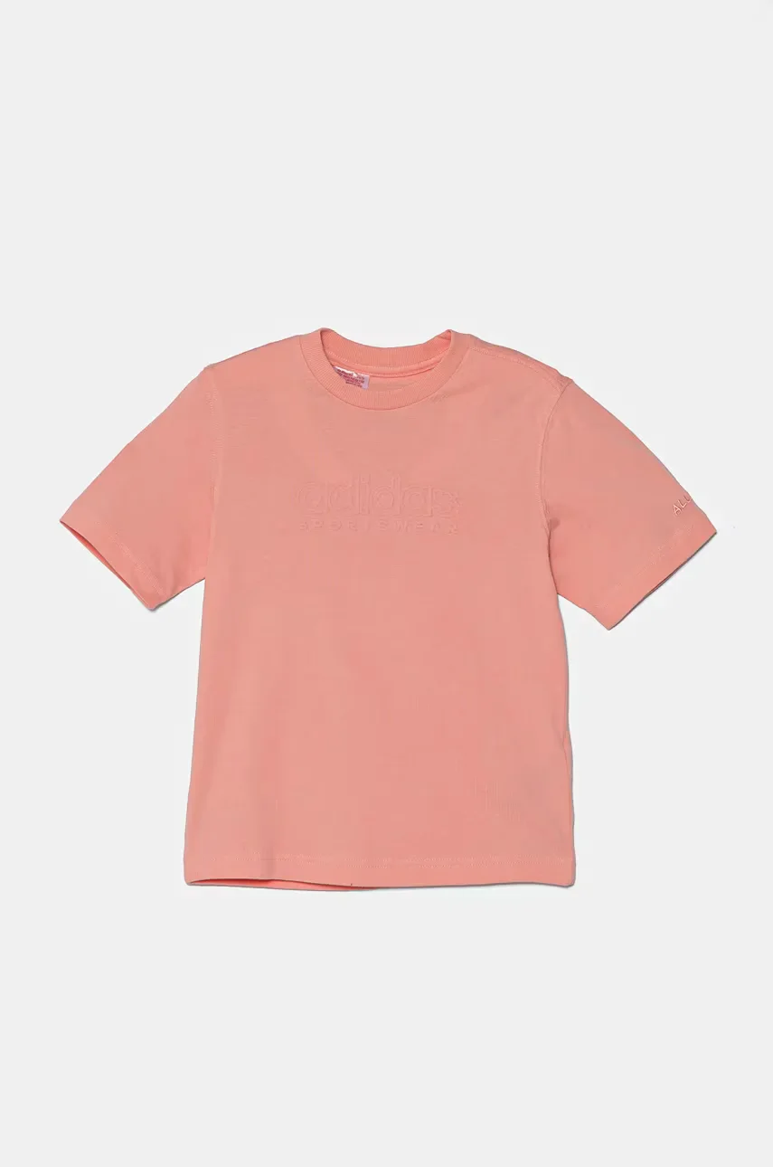 adidas Детска памучна тениска J SZN GFX TEE