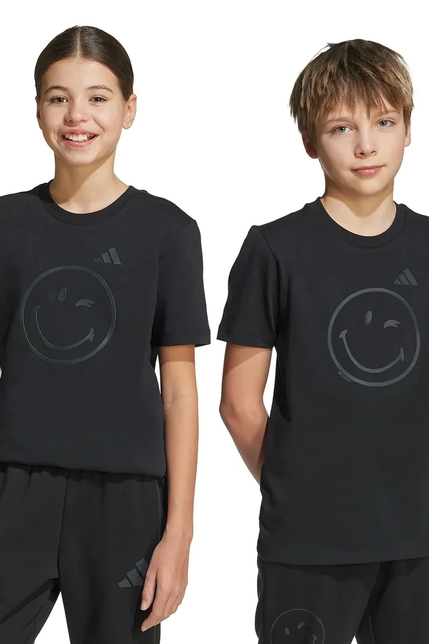 adidas Детска памучна тениска x Smiley