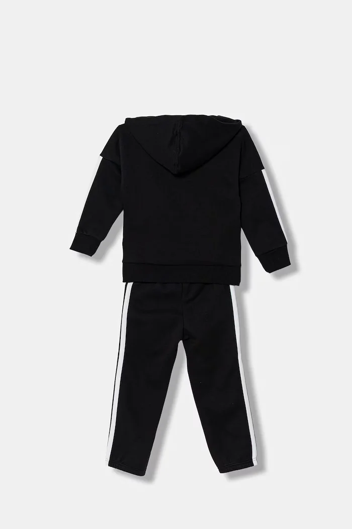 adidas Детски анцуг в черно JD6484