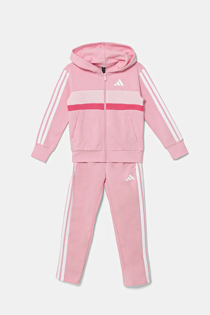 adidas Детски анцуг в лилаво JI6206