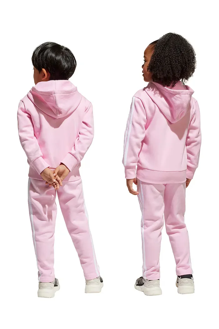adidas Детски анцуг в лилаво JI6206