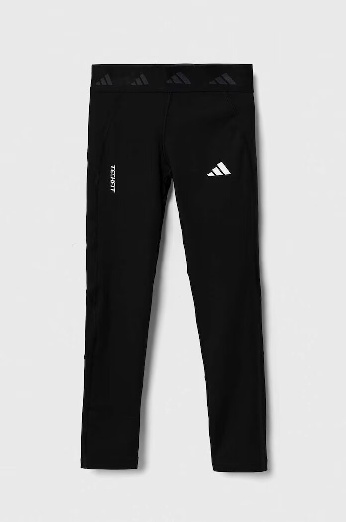 adidas Детски клин J TF TIGHTS в черно с изчистен дизайн JF3756
