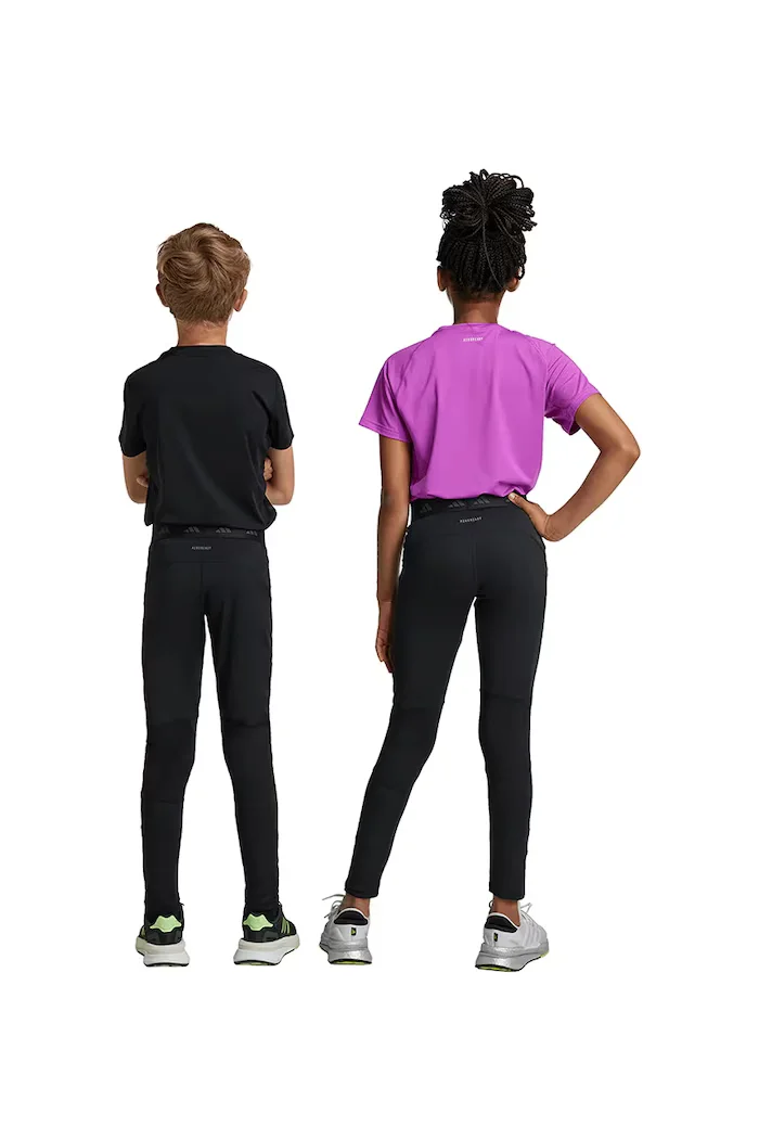 adidas Детски клин J TF TIGHTS в черно с изчистен дизайн JF3756