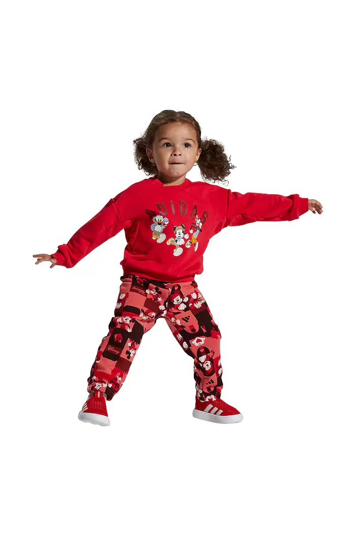 adidas Детски маратонки BUBBLECOMFY в червено JI1609