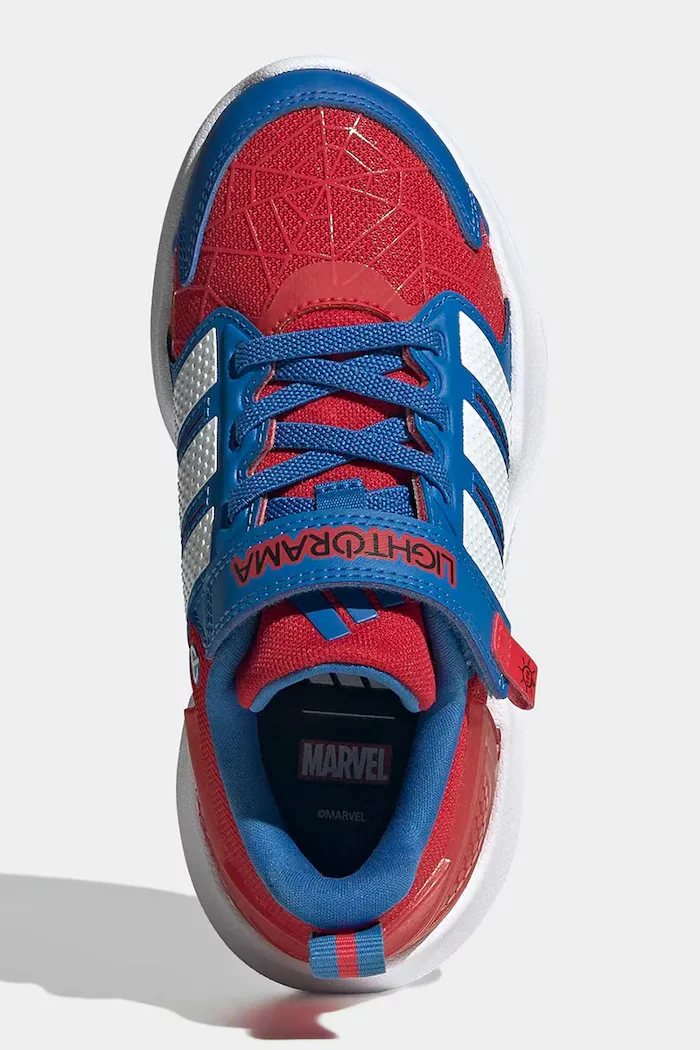 adidas Детски маратонки LIGHTORAMA RNR SPIDER-MAN в червено JR2334