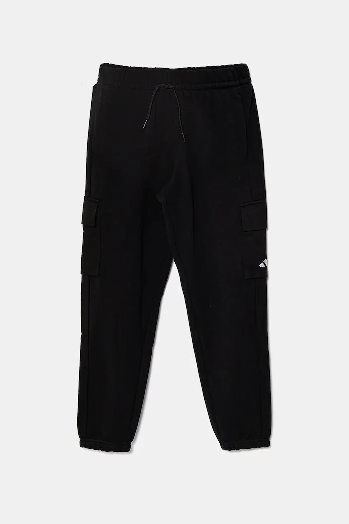 adidas Детски спортен панталон в черно с изчистен дизайн JC9762