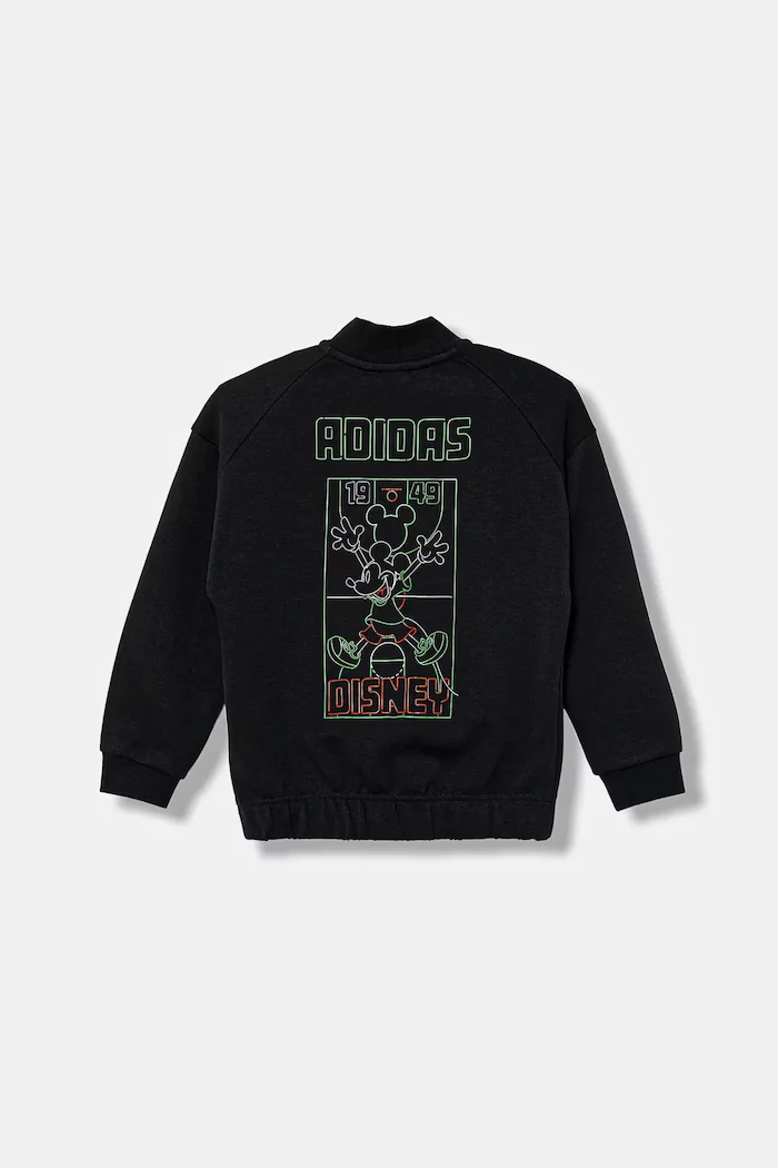 adidas Детски суичър Disney в черно с принт JL9190