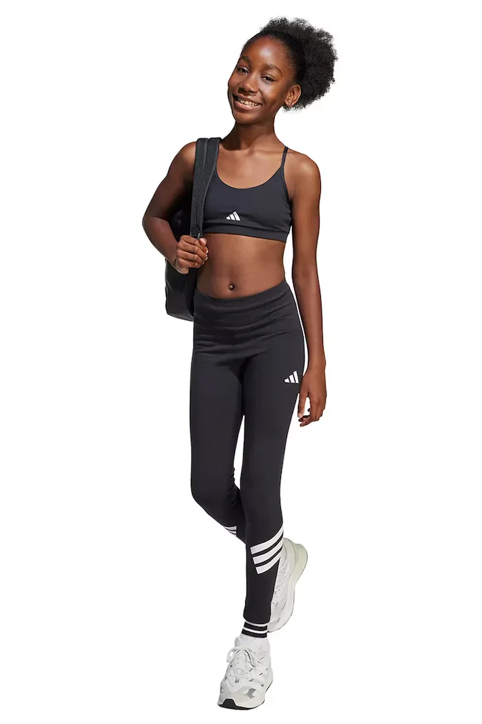 adidas Детски сутиен в черно JI6117