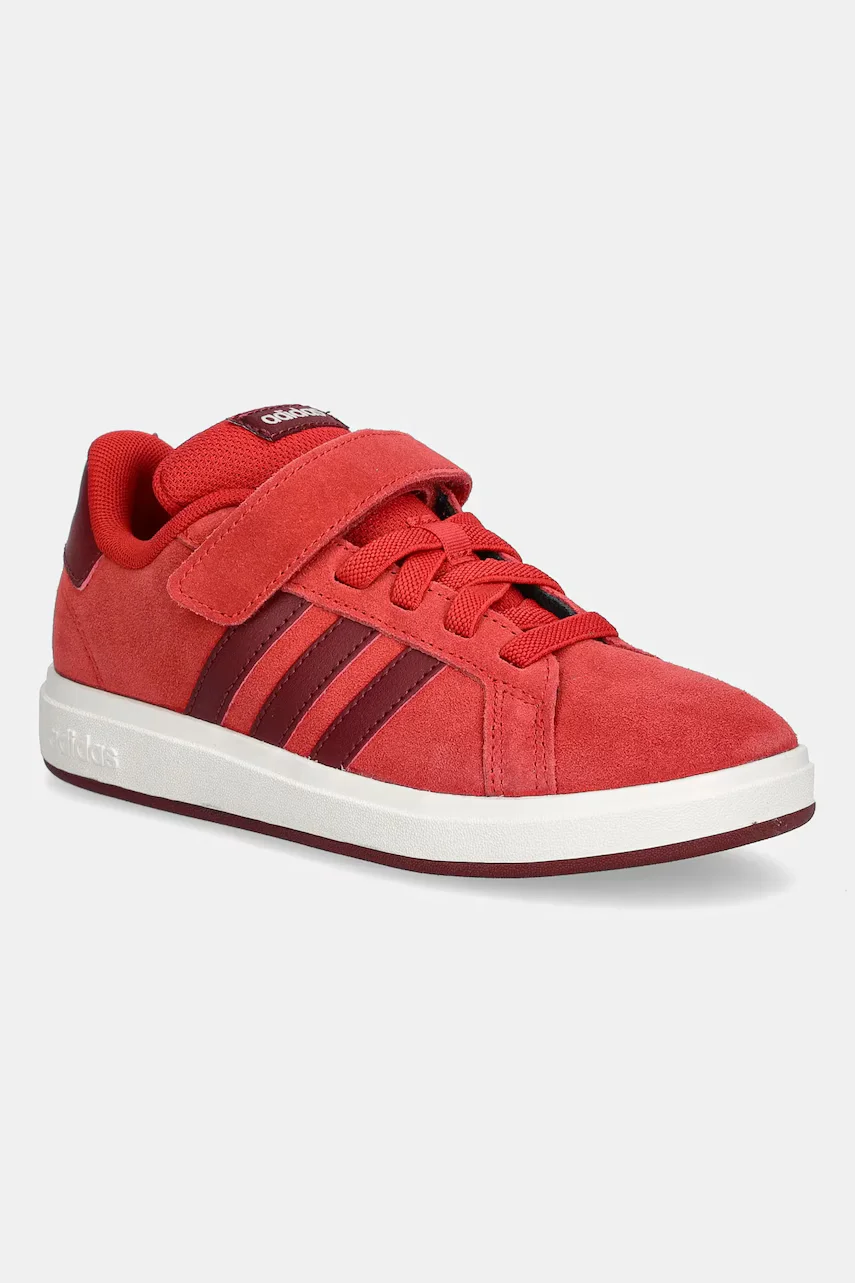 adidas Детски велурени маратонки GRAND COURT 00s