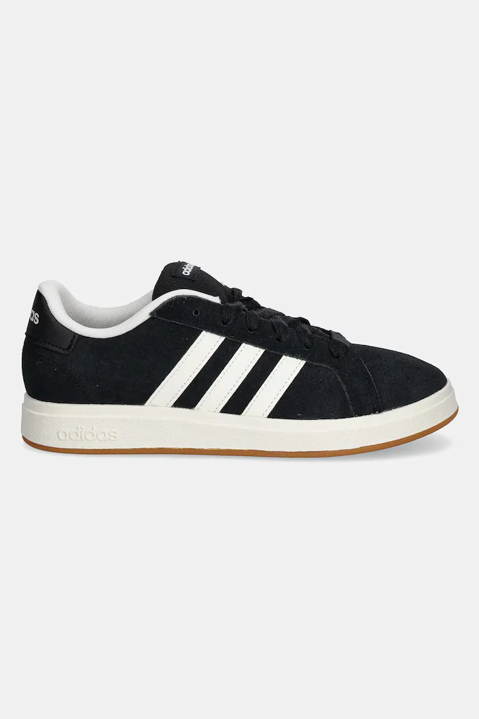 adidas Детски велурени маратонки GRAND COURT 00s в черно JH6178