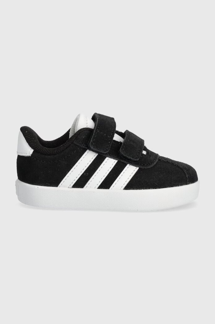 adidas Детски велурени маратонки VL COURT 3.0 CF I в черно