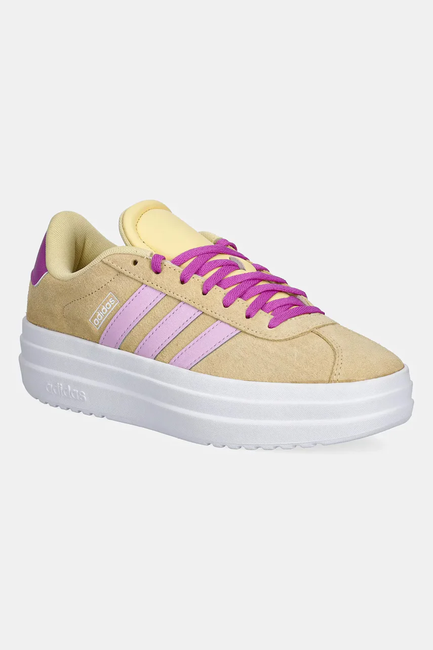 adidas Детски велурени маратонки VL COURT BOLD