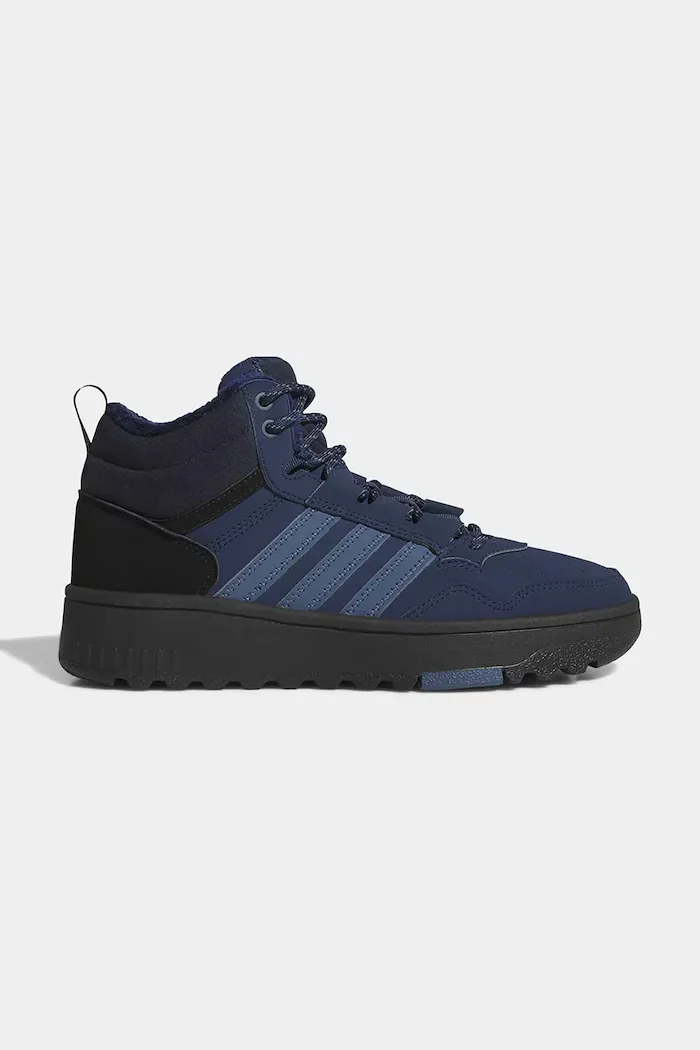 adidas HOOPS 4.0 MID WINTERIZED маратонки за деца сини KI6382